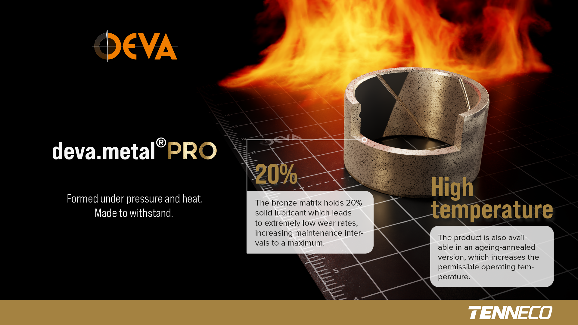 TENNECO DEVA Teaser mit deva.metal® PRO