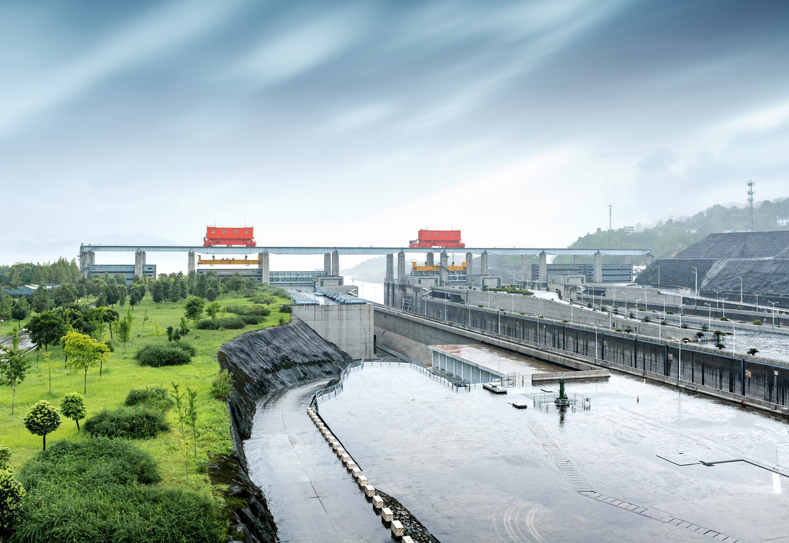 Drei-Schluchten-Talsperre in China