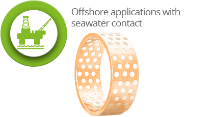 deva.glide – Offshore applications with seawater contact